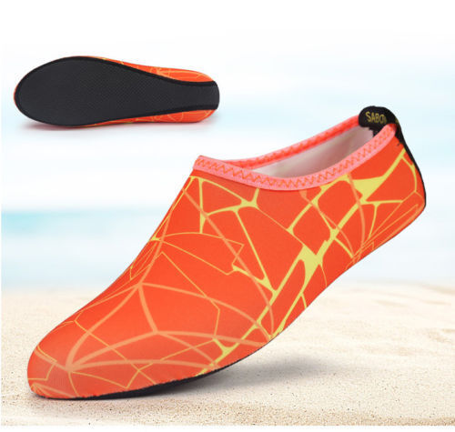 Scarpe acquatiche unisex piedi nudi calzini acquatici per spiaggia nuoto surf esercizio yoga - Foto 12 di 18