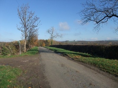 Foto A2 Radweg 64 nördlich von Tugby Richtung fast genau nach Norden auf sehr c2010