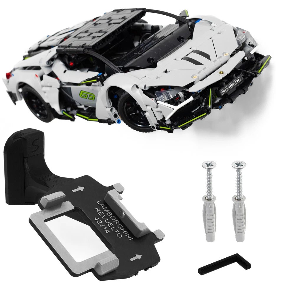Lamborghini Revuelto - 42214 | Wandhalterung | LEGO lambo Regal | AIR