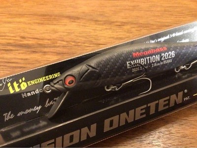 メガバスエキシビジョン 2026 大阪会場限定　VISION ONETEN MEGABASS Vision Oneten GRAPHITE FINISH 2026 EXHIBITION Japan