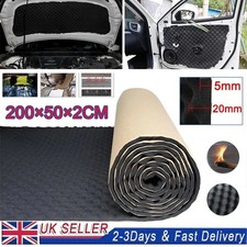 Self-adhesive Car Hood Sound.Proofing Deadening·Heat Noise Insulation Foam Mat