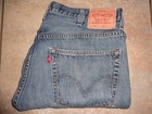 Levi's Original 505 Regular Fit Straight Leg Men's Blue Jeans 38 x 30 Blue Denim — photo 1