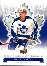 2017 UD Maple Leafs Centennial Daniel Marois #38 Toronto Maple Leafs