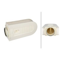 Luftfilter-Einsatz 348 X 175 Mm Hella FüR U.A. MERCEDES-BENZ GLK-KLASSE