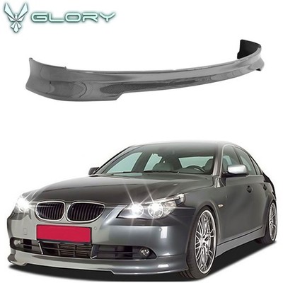 Fits 04-08 BMW E60 E61 5 Series Pre LCI C Style Carbon Fiber Front Bumper Lip
