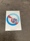 PANINI FOOTBALL 1997 N°286 LOGO RACING CLUB DE STRASBOURG L25 sticker sticker