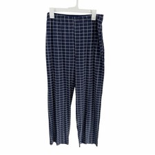Tommy John Large Supima Cotton Micro Modal Navy White Checkered Pajama Bottom