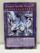 Dragon Master Magia (Quarter Century Secret Rare) BLTR-EN118 Battles of Legend