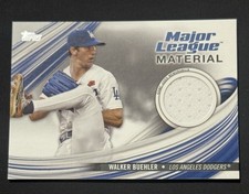 2023 Topps Baseball Series One! WALKER BUEHLER Game Used Memorabilia Dodgers