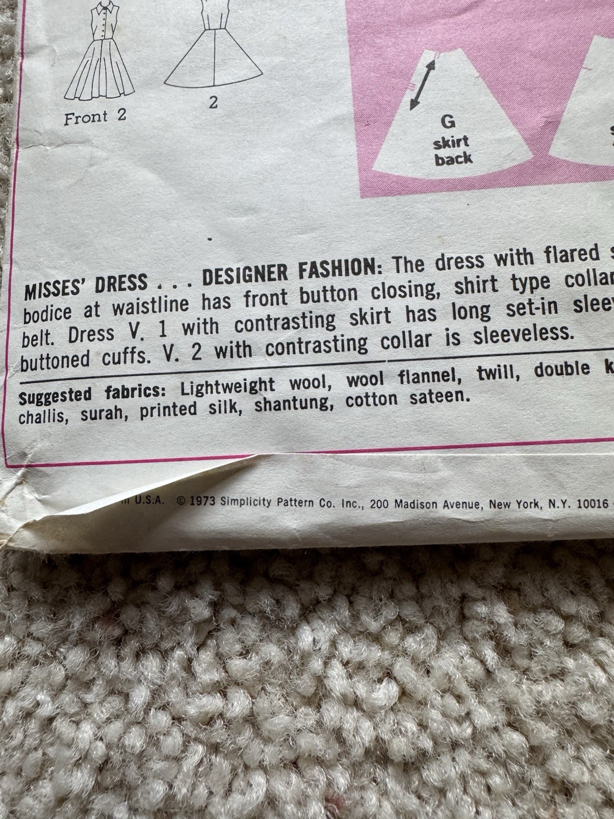 Lot Of 6 Vintage Retro 1960’s/70’s Dress Sewing Patterns BOHO Cottage Core Sz 10