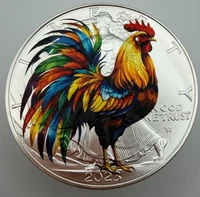 Rooster - Limited Edition American Silver Eagle 1oz .999 Silver Dollar Coin