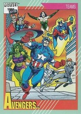 1991 Marvel Universe #149 Avengers