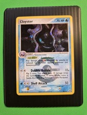 Pokemon Juego de Cartas Coleccionables Cloyster 20/112 Rojo Fuego y Verde Hoja Holograma Inverso LP