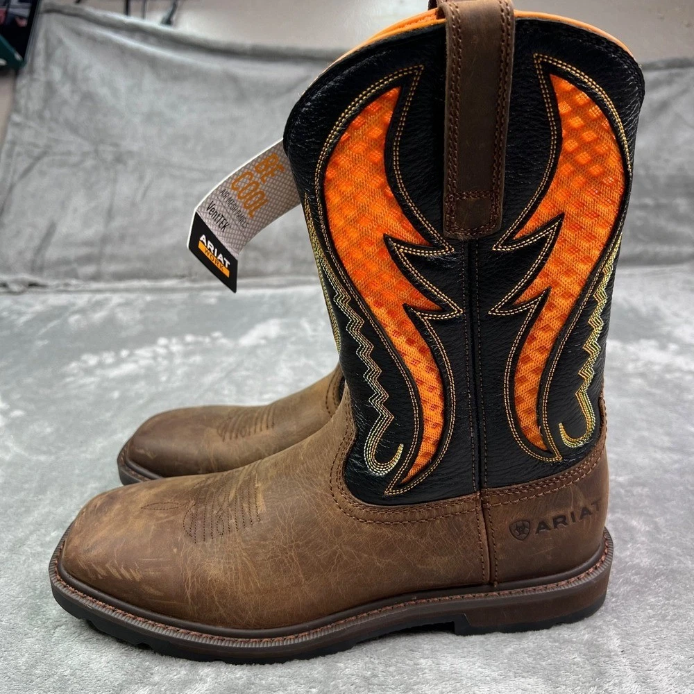 Ariat Orange Boots for Men for Sale | Shop New & Used Men display picture 3