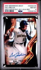 2021 Bowman's Best - Heatwave Die-Cut  Lava Auto Sal Frelick /50 PSA 8