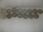 90% silver lot of 15 Ben Frankilin half dollars