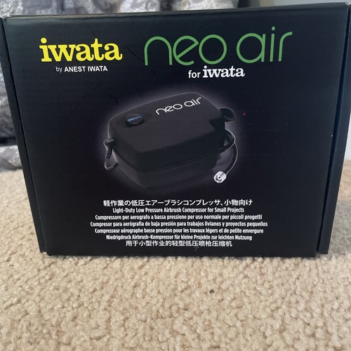 **USED** Iwata Light Duty, Low Pressure, Airbrush Compressor ￼