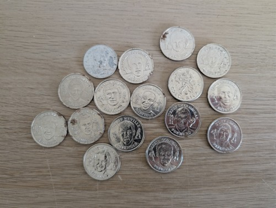 #ad #ad 1998 England Squad World Cup Sainsburys Medal Coins Collection Others GBP 8.00