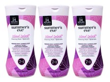 Summers Eve Cleansing Wash 9 Ounce Island Splash 266ml  3 Pack 
