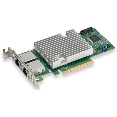 Supermicro AOC-STG-B2T Standard LP 2-Port 10Gbase-T, Broadcom 57416,HF,RoHS