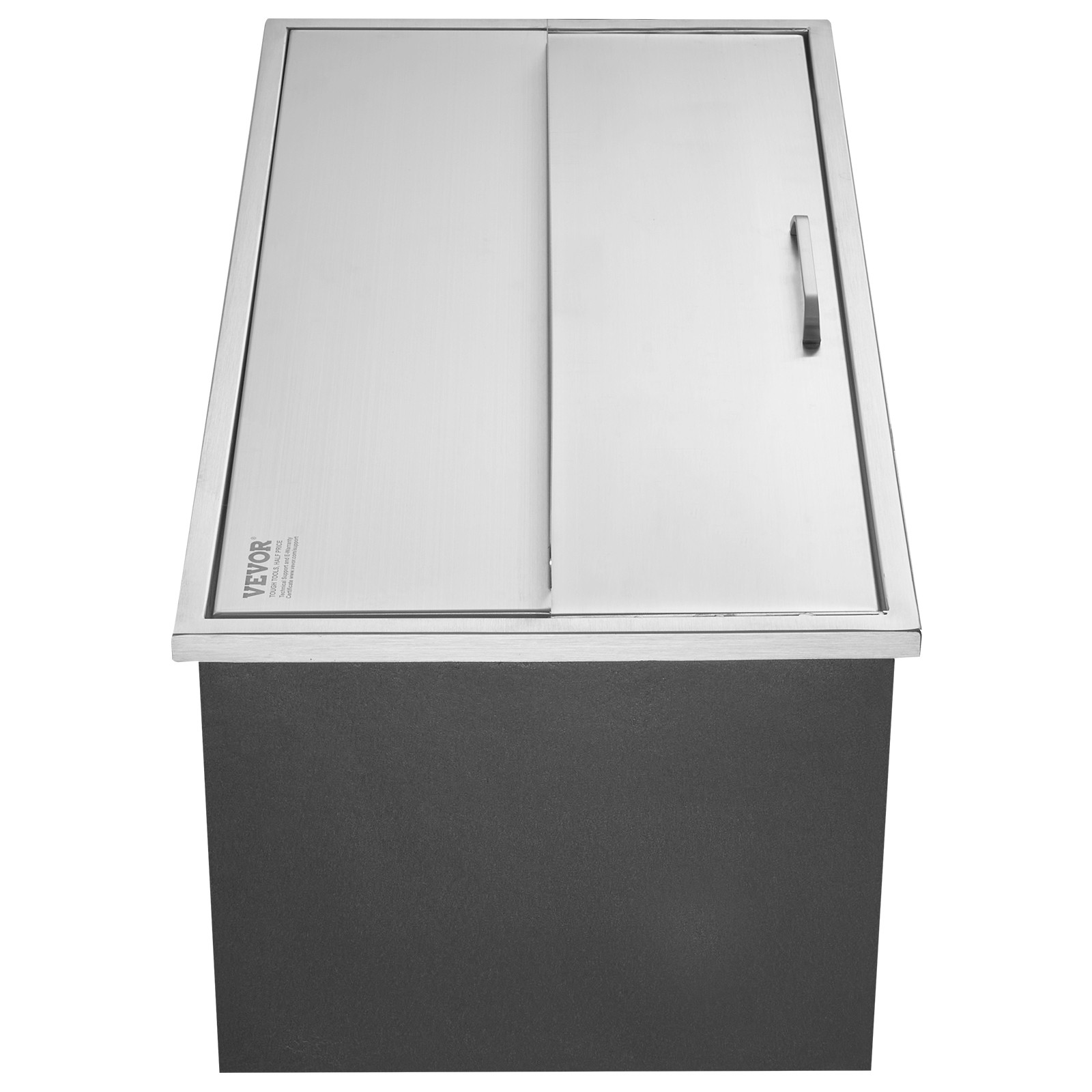 VEVOR 36"x18"x14" Drop in Ice Chest Ice Cooler Ice Bin Stainless Steel w/Cover