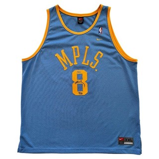 Kobe Bryant Autographed Signed Lakers MPLS Throwback Jersey UDA Limited 3/50