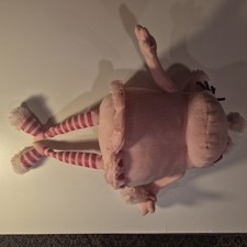 FAO Schwarz Flora The Girlie Not So Scary Monster 19" Plush Pink Ballerina Girly