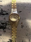 Seiko Vintage Gold-Tone Women's Watch Vintage z Movement, New Battery
