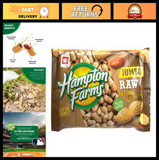 Jumbo Raw Natural In-Shell Peanuts - Perfect for Boiling Snacking - 24 oz. Bag