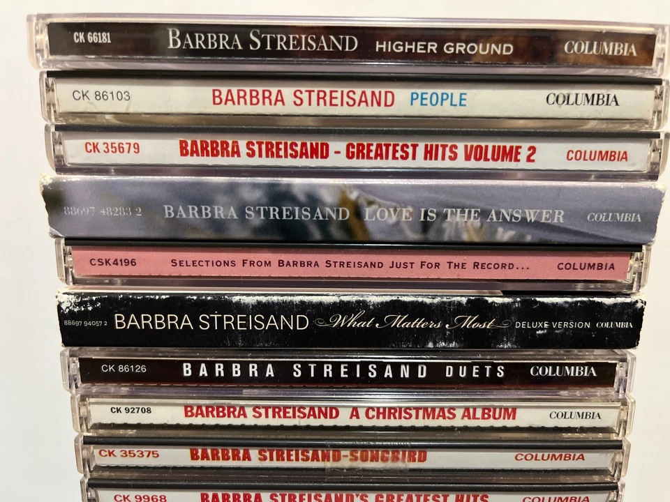 BARBRA STREISAND CD Lot (22) - Compact Disc CD - EX Condition - Image 4 of 4