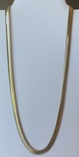New 14k Gold Filled Gorgeous 8mm Snake Chain-24inches-Stamped 14k GF