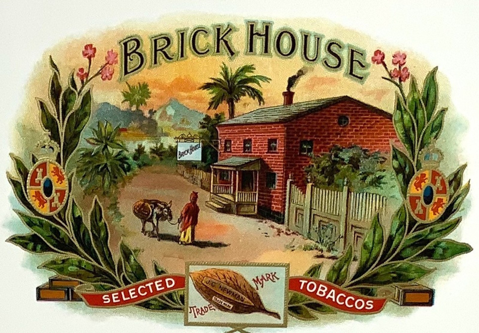 Brick House Wood Cigar Box, Double Connecticut, JC Newman Cigar Co Craft Project