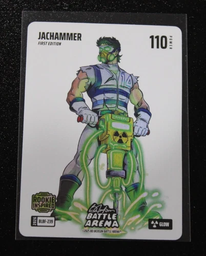 2025 Bo Jackson Battle Arena Griffey Set Blizzard Battlefoil Glow Jachammer SP