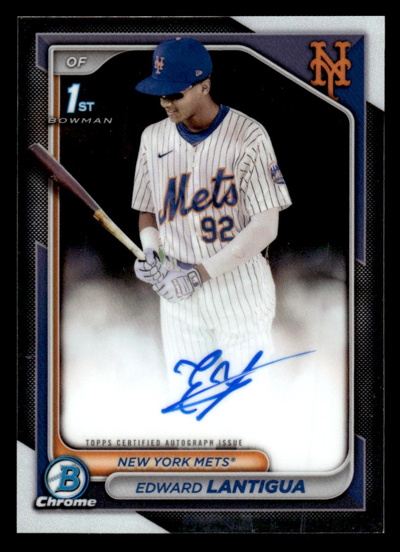 2024 Bowman Chrome #CPA-EL Edward Lantigua Prospects Autographs