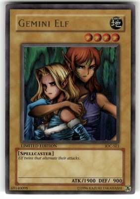Gemini Elf Ultra Rare Invasion of Chaos IOC-SE1 MP