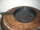 Vintage Griswold Cast Iron Egg Skillet 7" Double Spouts Erie PA