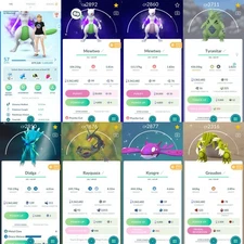 Pokémon Acc Go - Lvl57 -  101 Shiny - 406 Legendary
