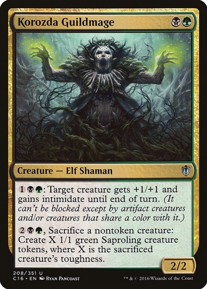 NM - Korozda Guildmage [C16 - 208] Commander 2016
