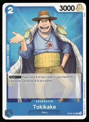 2024 Wings of the Captain Tokikake Character / Blue/Navy #OP06-052