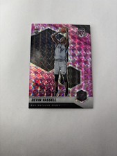 2020-21 Panini Mosaic Rookie Devin Vassell #221 Pink Camo Prizm (RC) SP Spurs