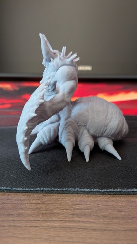 Demon Beast Mini 3D Printed Resin Tabletop RPG Figure DND Warhammer Proxy Custom - 第 5/5 張圖片
