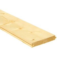 T&G Tongue & Groove Timber Floorboards - 18 x 119 x 1800mm - Pack of 1