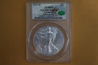 2023-W American Silver Eagle Burnished 1 oz CAC MS70 Michael Garofalo Signed