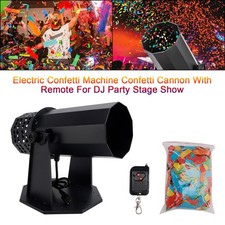 Electric Confetti Machine Confetti Cannon W/ Remote For DJ Party Stage Show