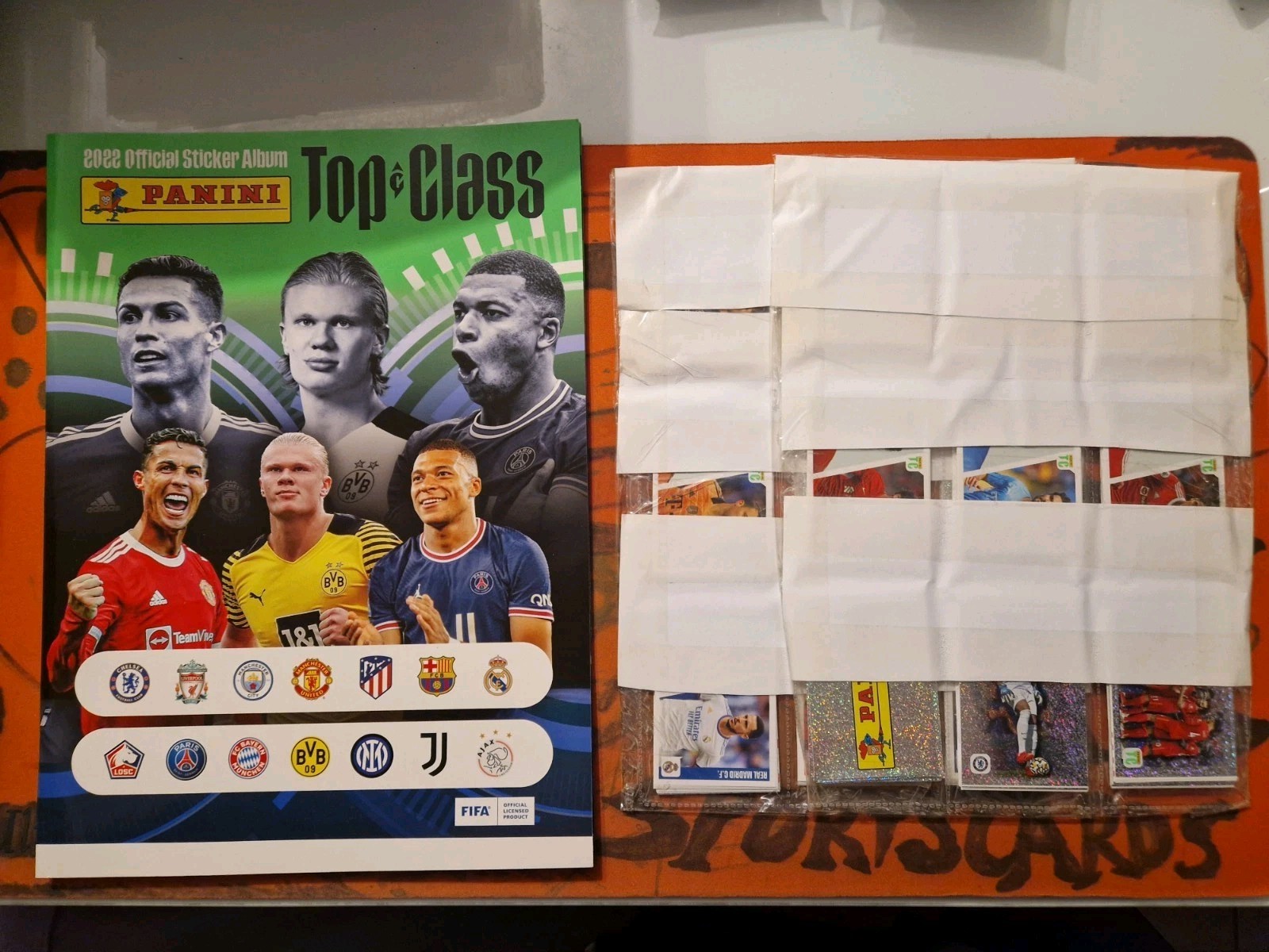 2022 Panini TOP CLASS Album Stickers Soccer COMPLETE SET+EMPTY ALBUM 366 Sticker