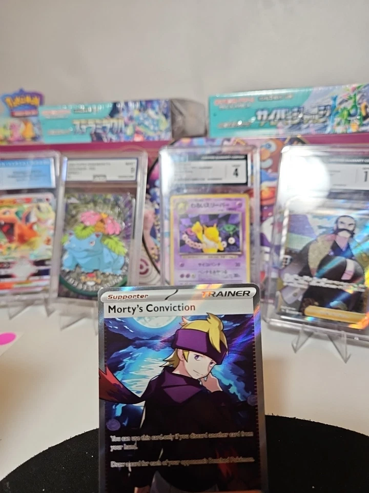 Morty's Conviction 201/162 SV05: Temporal Forces Holo Pokémon Tcg - Image 2 of 4