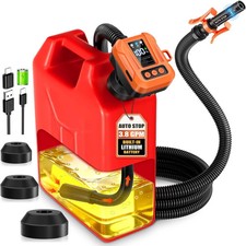 Cordless Fuel Transfer Pump Automatic 3.8 Gpm Gas Can Pump Electric Fuel Pump Cordless Fuel Transfer Pump Automatic 3.8 Gpm Gas Can Pump Electric Fuel Pump