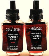 QTY 2 - Bath Body Works VAMPIRE BLOOD Wallflowers Home Fragrance Oil Refills