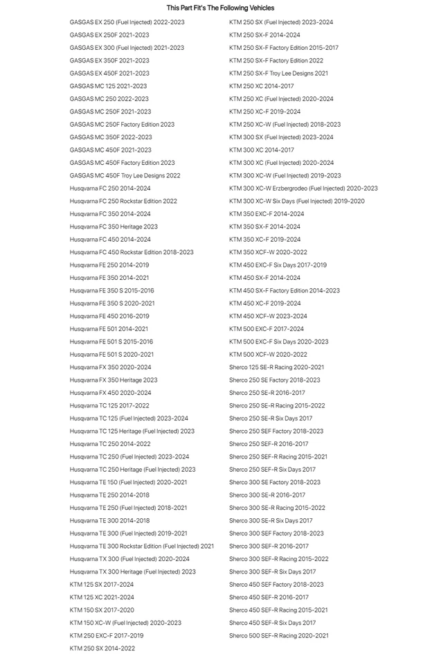 Guardamanos Acerbis K-Future 16 KTM naranja/blanco para KTM 250 SX 2014-2022 Foto 4 de 4