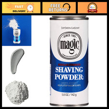 Regular Strength Magic Shaving Powder 5 oz - Pack of 5, Smooth Skin Hair Removal